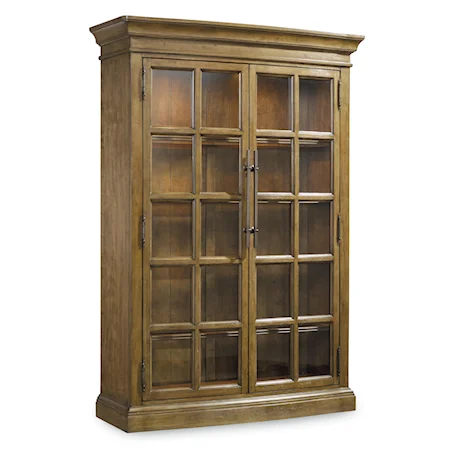 Display Cabinet with 4 Shelves